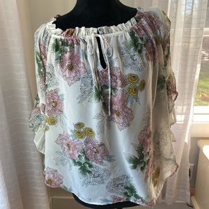 Beautiful floral blouse